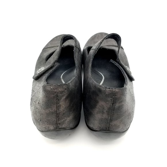 DANSKO Mary Jane Comfort Shoes Opal Metallic Leopard Women's size 37 US 6.5 EUC - Picture 8 of 11